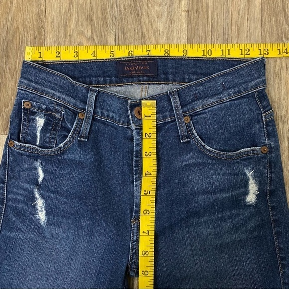 JAMES JEANS James Twiggy Cabana style MADE IN THE USA 🇺🇸 Womens size 28 - Picture 10 of 16